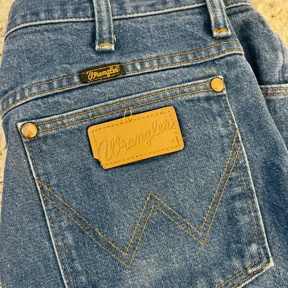 Y2K Wrangler Cutoff Denim Shorts Women’s 8/10 Raw Hem - Picture 7 of 7